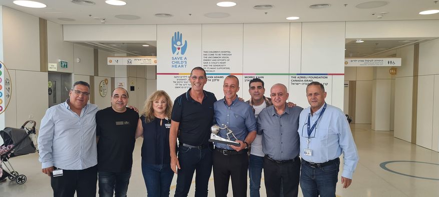 ביקור בבית חולים וולפסון ביקור בבית חולים וולפסון