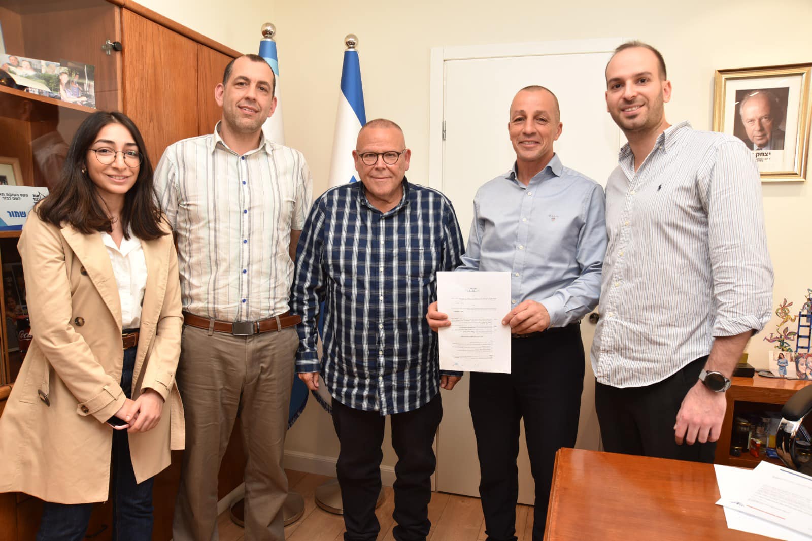 מעמד החתימה על ההסכם מעמד החתימה על ההסכם