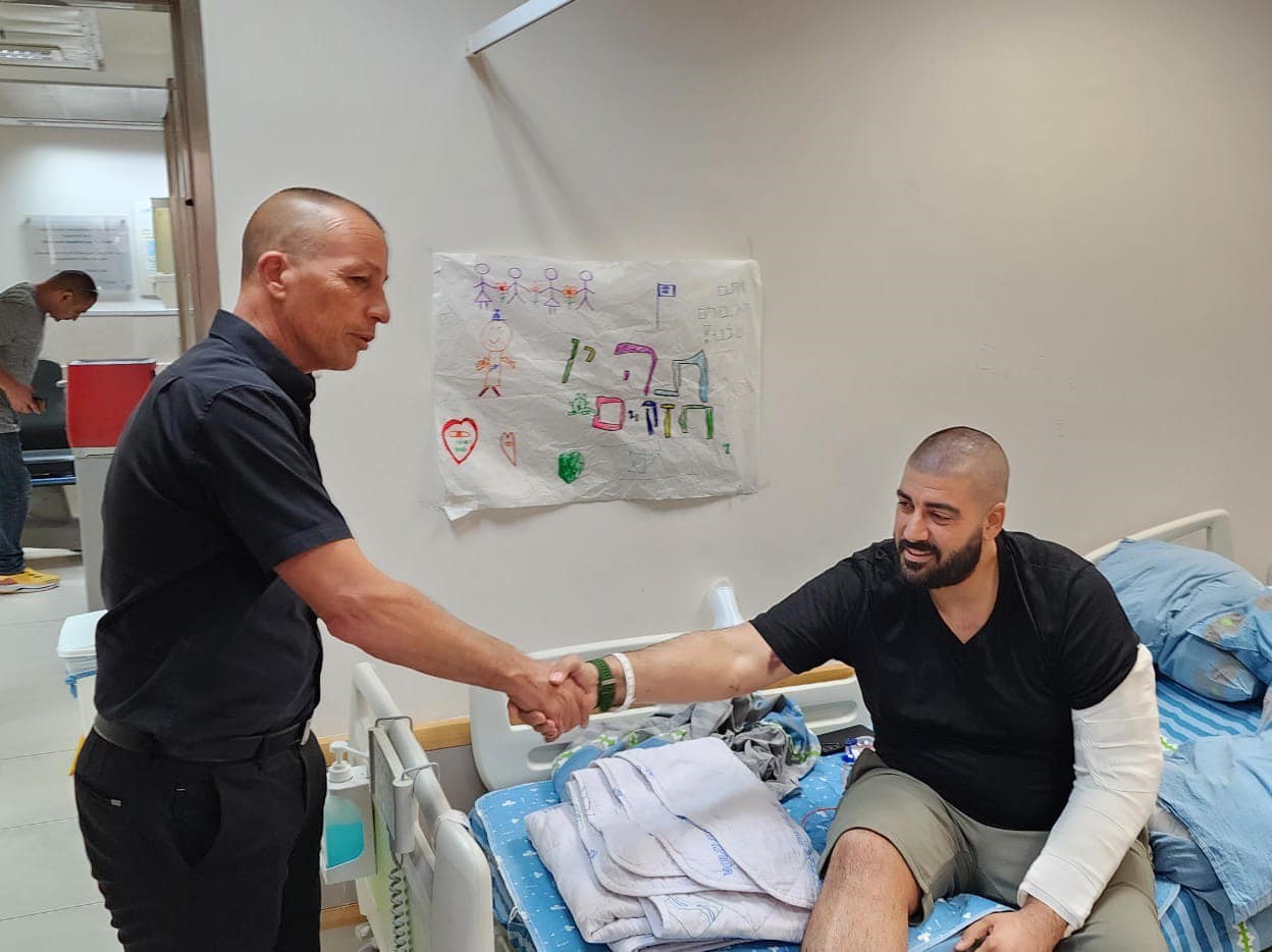 ביקור הפצועים בסורוקה ביקור הפצועים בסורוקה